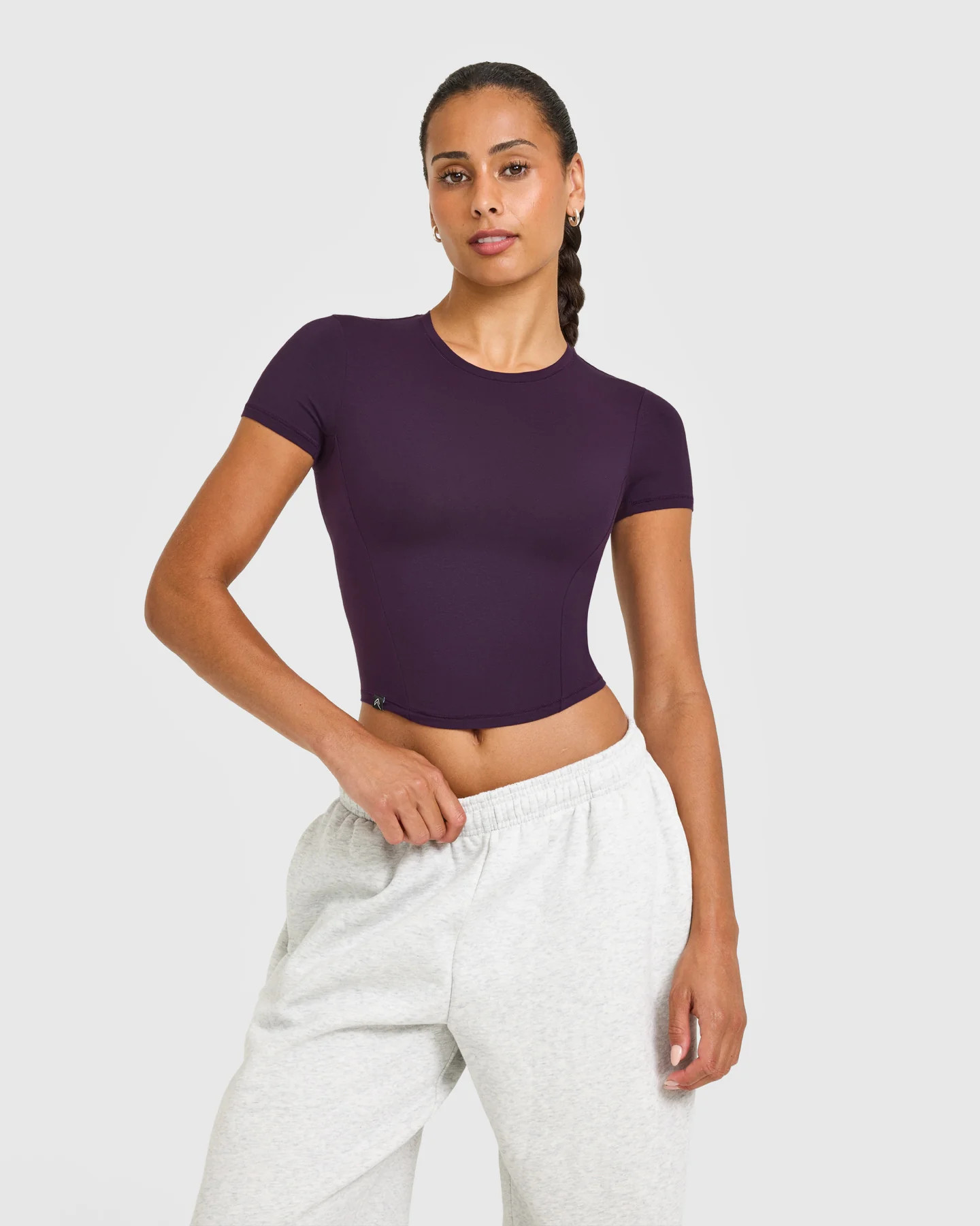Mellow™ Soft Mid Short Sleeve T-Shirt 
 Blackberry Purple | Oner Active (UK / US)