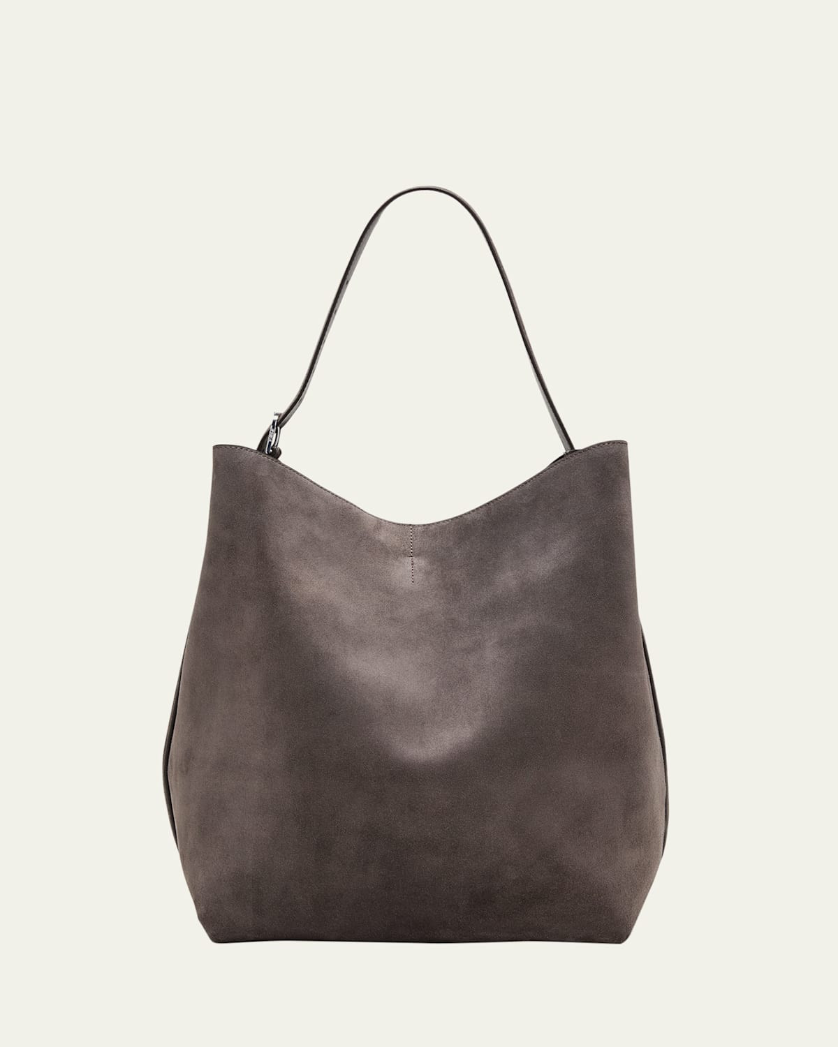 Belted Tote Bag in Suede | Bergdorf Goodman