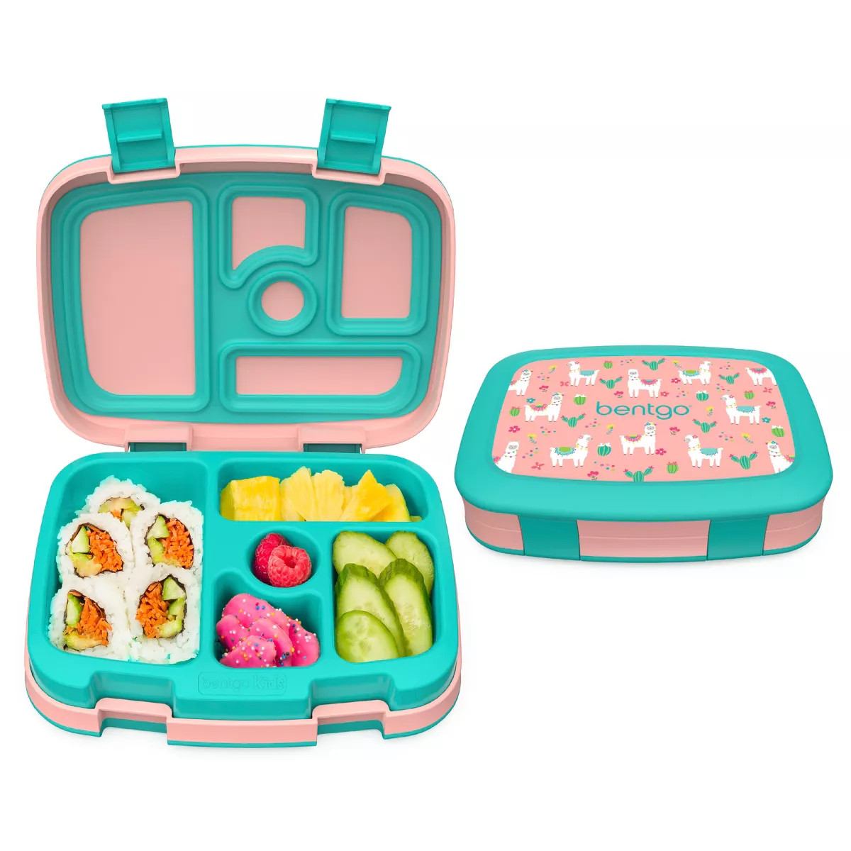 Bentgo Kids' Prints Leakproof, 5 Compartment Bento-Style Lunch Box | Target