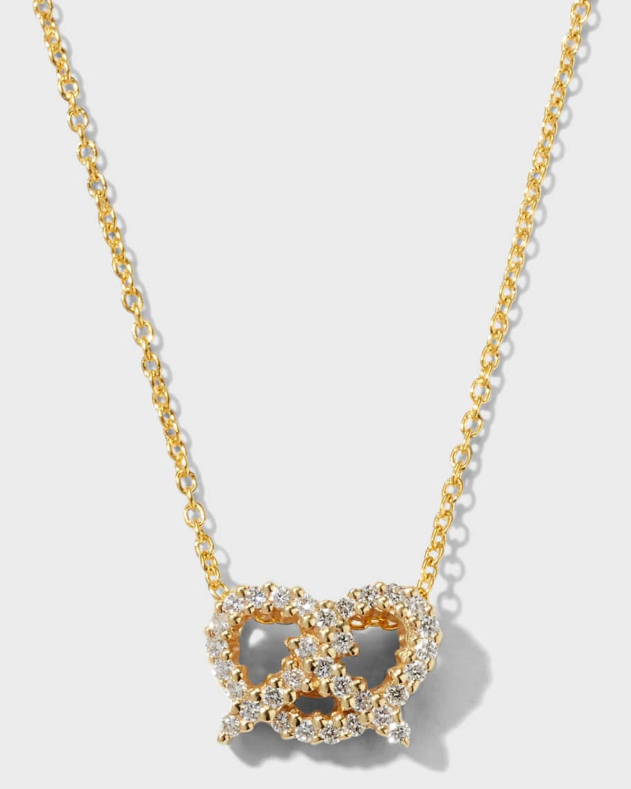 Roberto Coin 18K Yellow Gold Salty Pretzel Necklace | Neiman Marcus