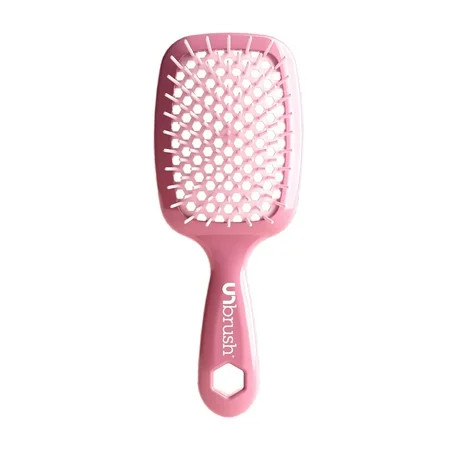 FHI HEAT UNbrush Wet & Dry Vented Detangling Hair Brush Rose Dark Pink | Walmart (US)