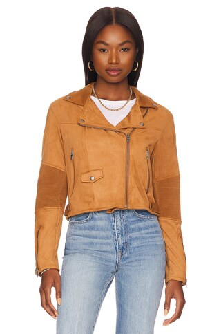 BLANKNYC Moto Jacket in Smokey Sage from Revolve.com | Revolve Clothing (Global)