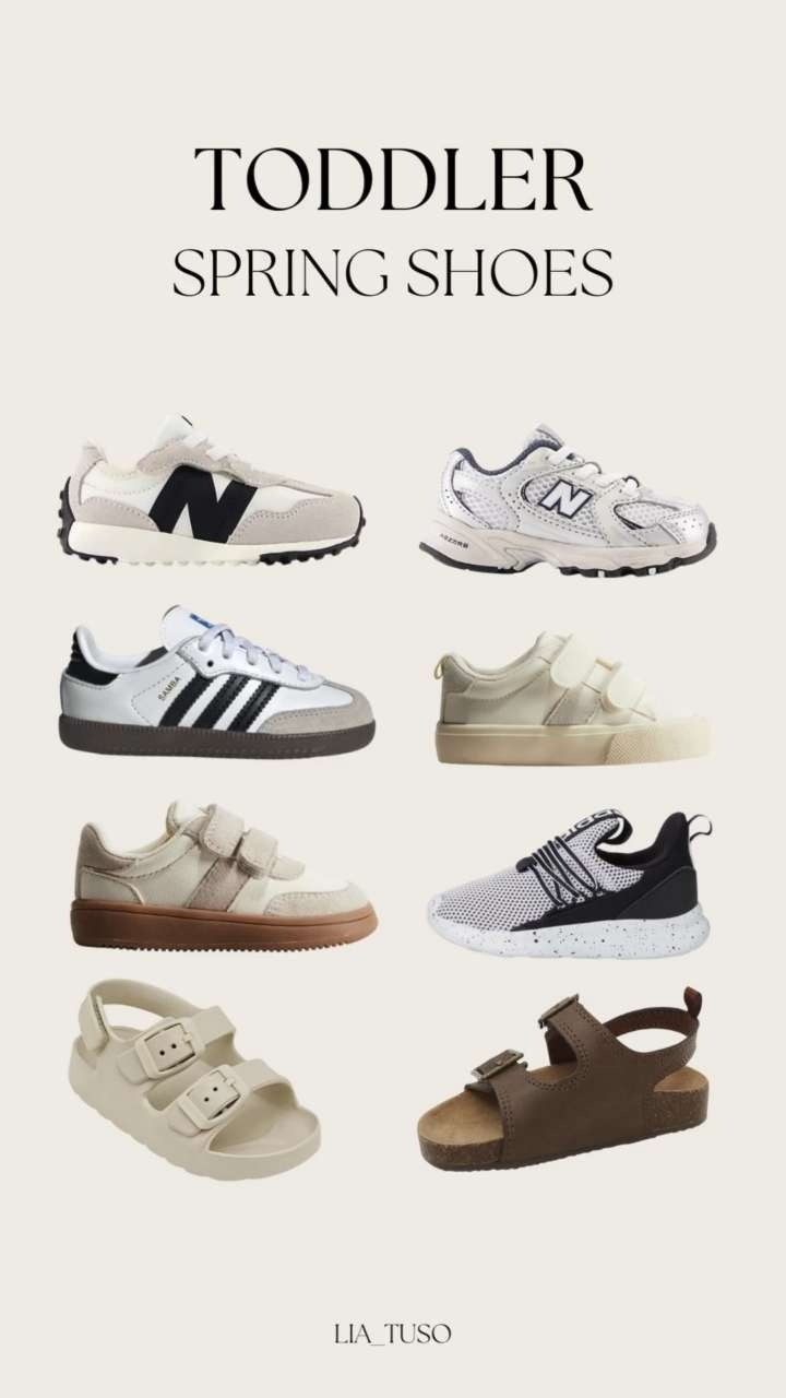Tiny shoes, big spring energy ☀️👣
Rounded up the cutest (and comfiest!) toddler shoes for all those park runs, travel days, and backyard adventures.

#ToddlerStyle #SpringShoes #MomLifeFinds 

 #LTKSeasonal #LTKShoeCrush #LTKKids