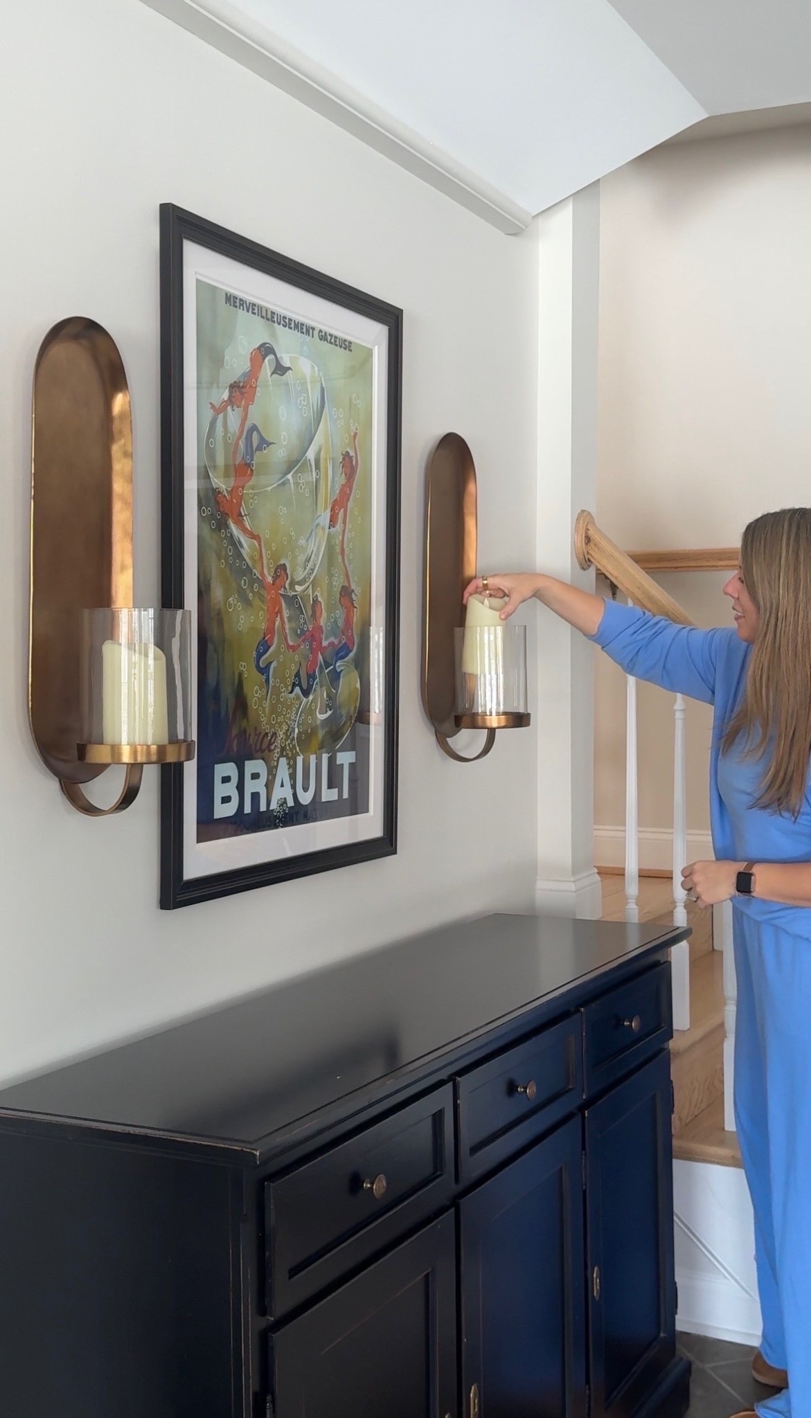 Sharing this little corner of our basement today! I love these sconces and artwork. Some of my favorites! Shop it all below. 

#LTKHome #LTKSeasonal