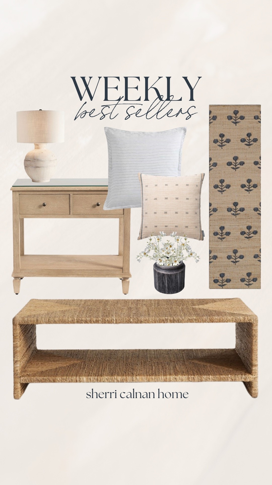 This week’s top picks! I love that so many of you are upgrading your furniture right now—and these are two timeless choices. These throw pillows are also perfect for the spring and summer. Oh, and you’re all still shopping this jute runner!

#LTKSaleAlert #LTKHome