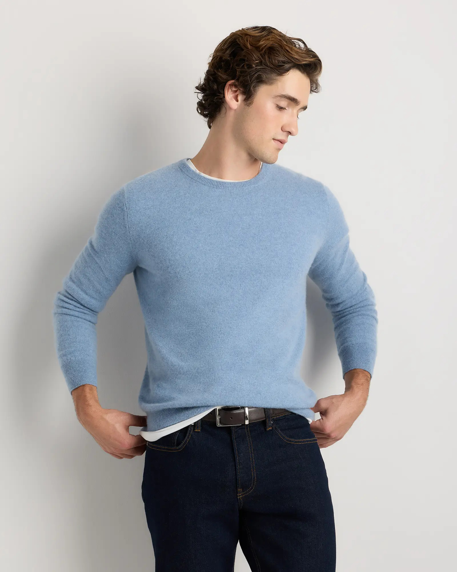 Mongolian Cashmere Crewneck Sweater | Quince