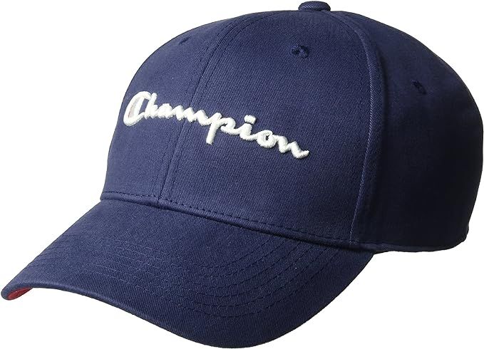 Champion Hat, Classic Cotton Twill, Baseball, Adjustable Leather Strap Cap for Men, Imperial Indi... | Amazon (US)