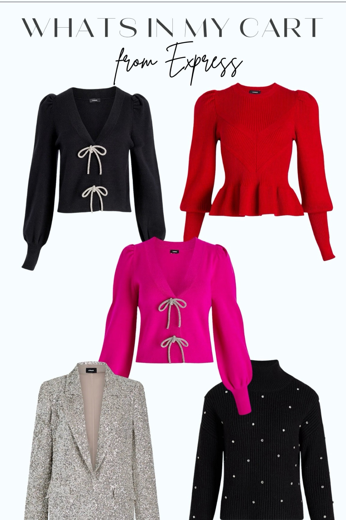 Express’s entire website is 40-60% off right now! Loving all of these tops for the holidays!

#LTKSeasonal #LTKfindsunder100 #LTKHoliday