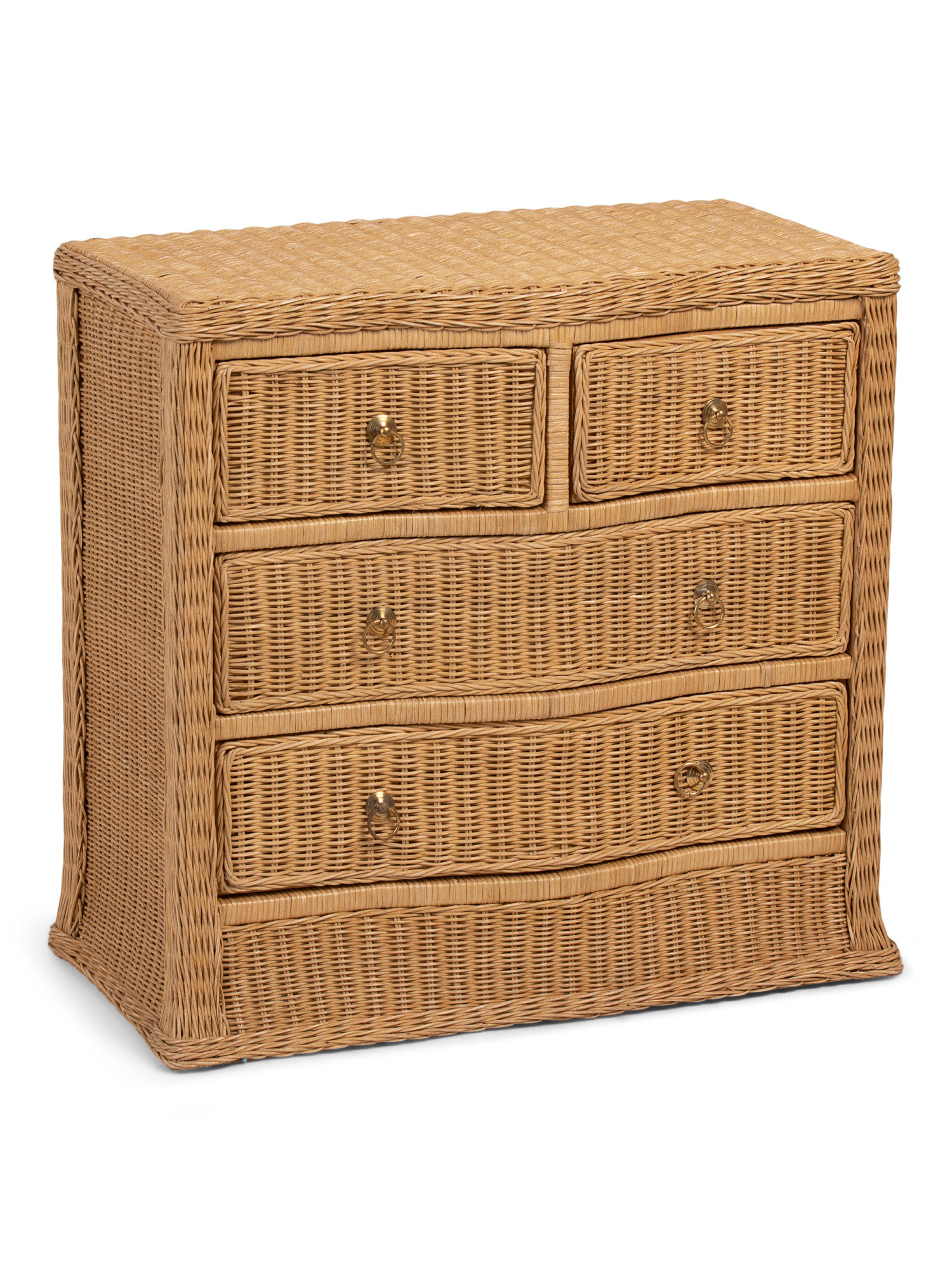 32x16x29 4 Drawer Woven Dresser | TJ Maxx