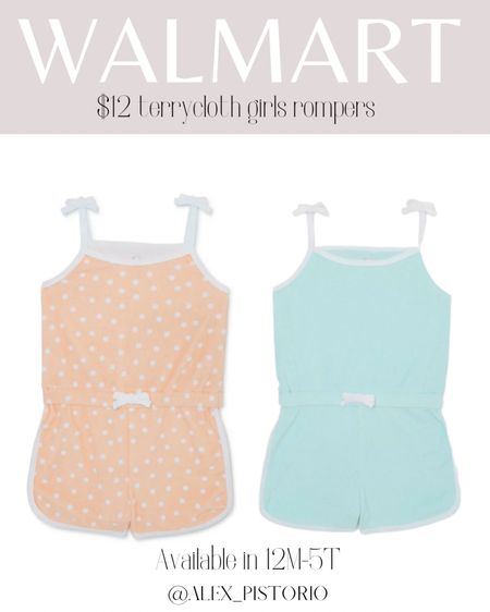 Love these cute little Terry cloth rompers for little gals!!!



#LTKkids #LTKstyletip #LTKFind