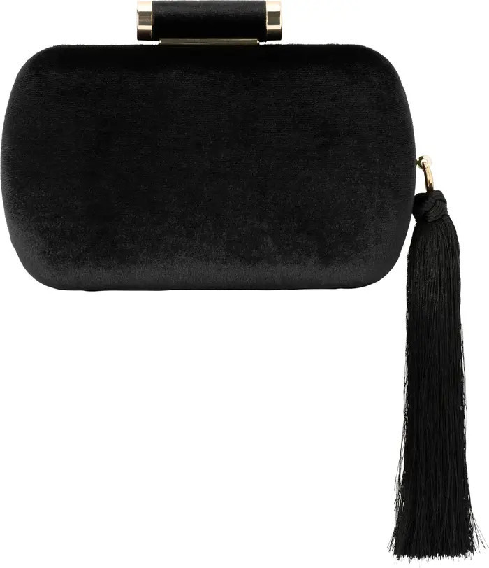 Matilda Velvet Clutch | Black Bag | Black Clutch | Evening Bag | Party Bag | Nordstrom