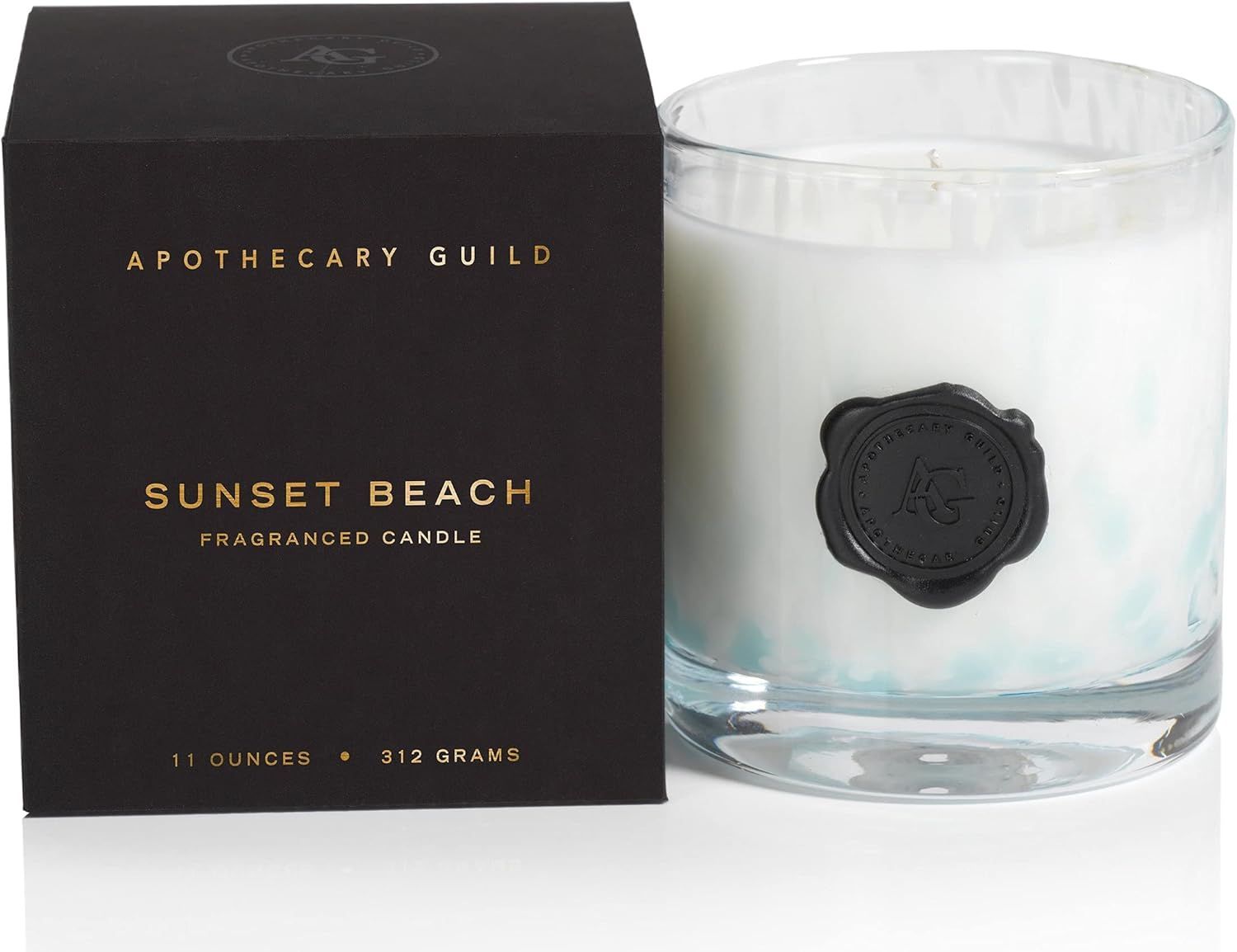 Zodax-Apothecary Guild Opal Glass Candle Jar in Gift Box (Sunset Beach) | Amazon (US)