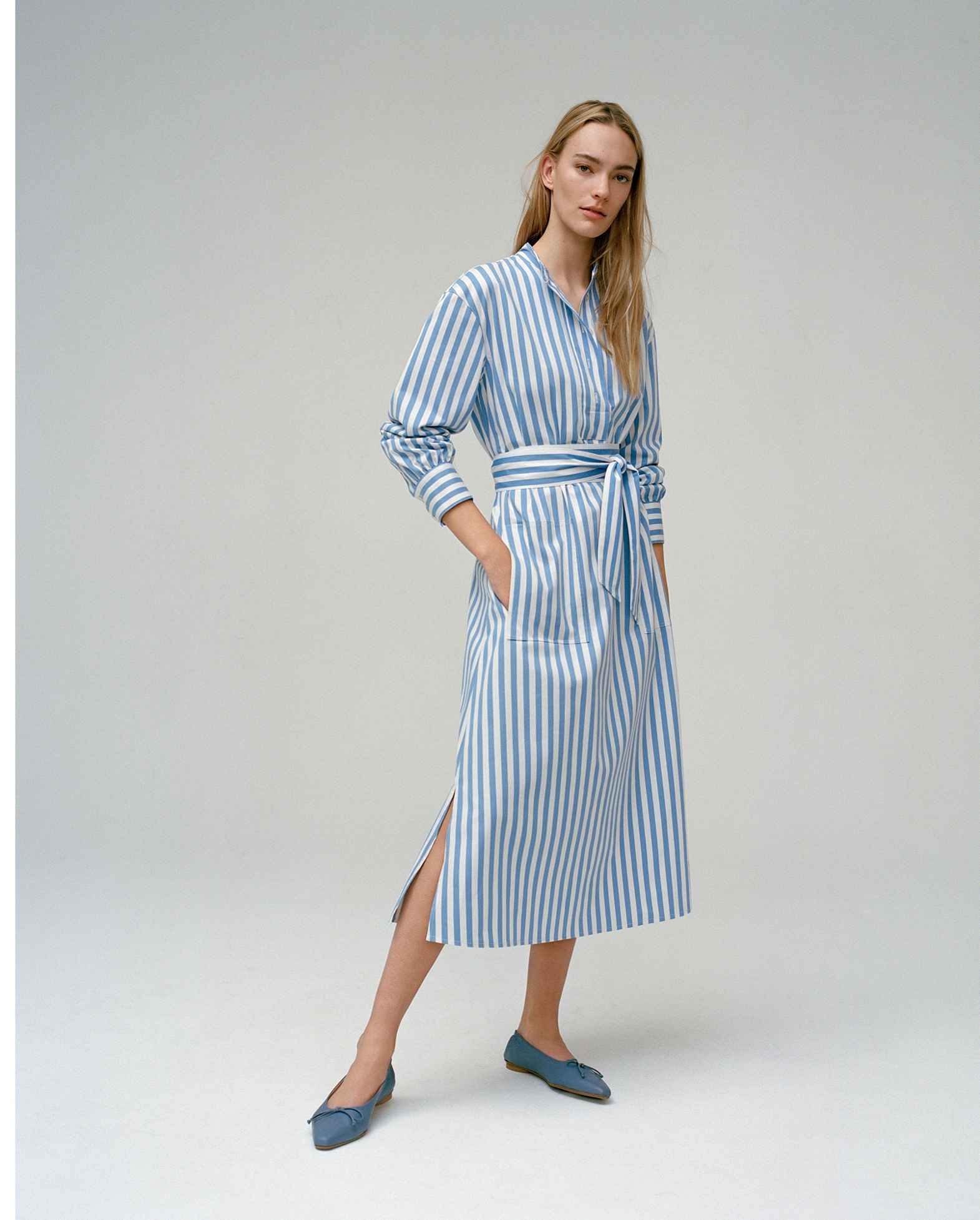 Half-Placket Tunic Dress | Club Monaco (Global)