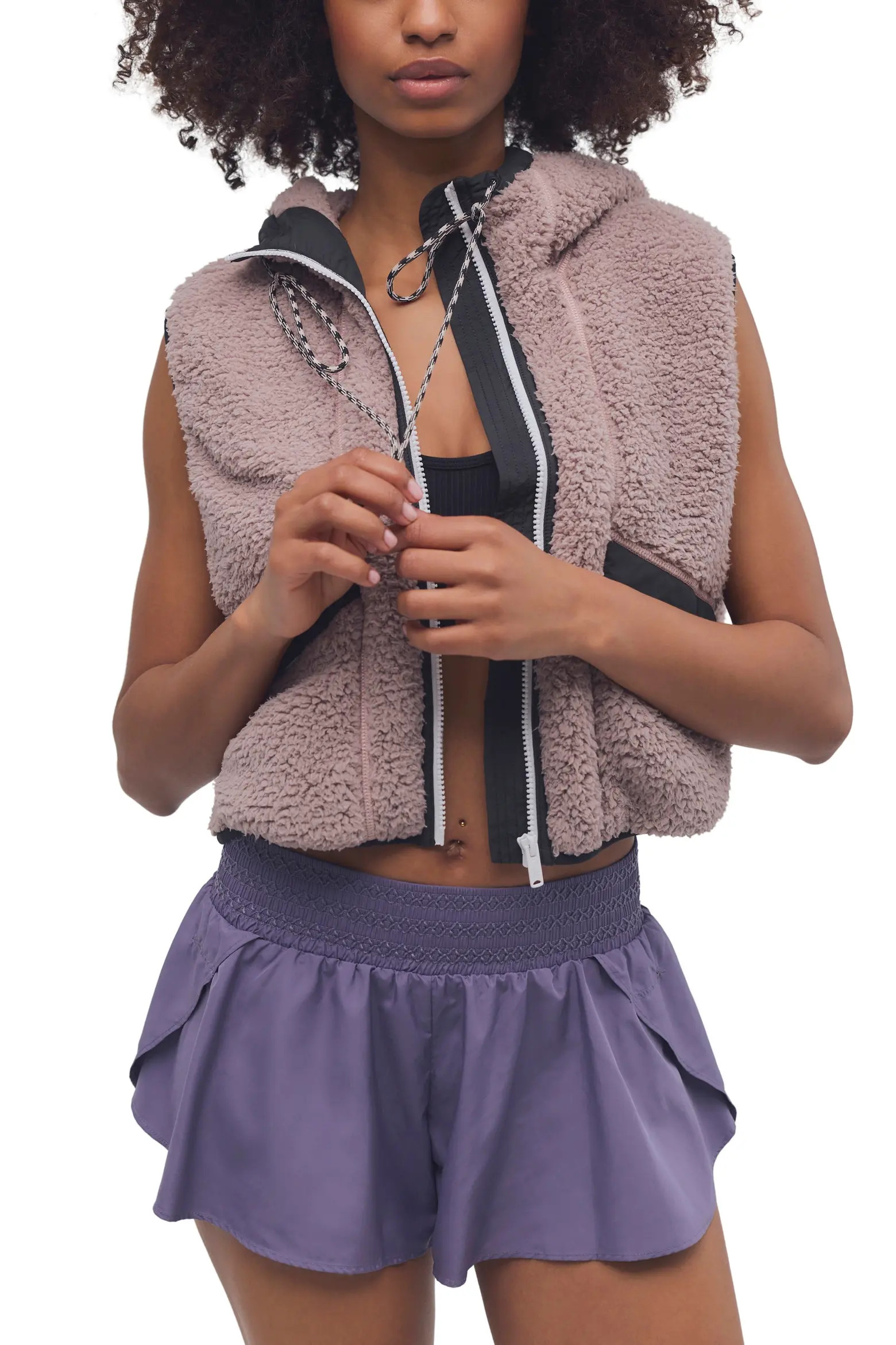Free People Sky High Fleece Vest (Women) | Nordstrom | Nordstrom