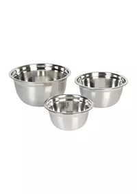 Oster 3 Piece Stainless Steel Mixing Bowl Set | Belk