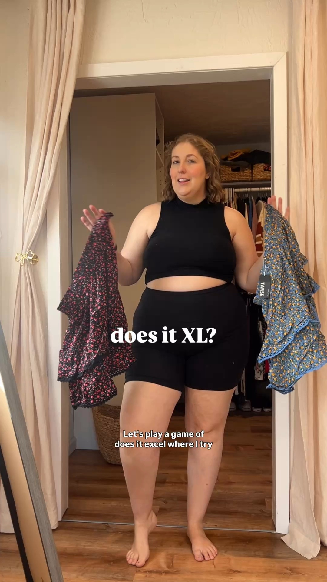 Unfortunately, this cute skort does not work for my size 18 pregnant body, but if you have a little less booty or belly, and want to take your chances, here you go✨

#LTKPlusSize #LTKMidsize