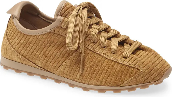 Corduroy Suede Tennis Sneaker (Women) | Nordstrom