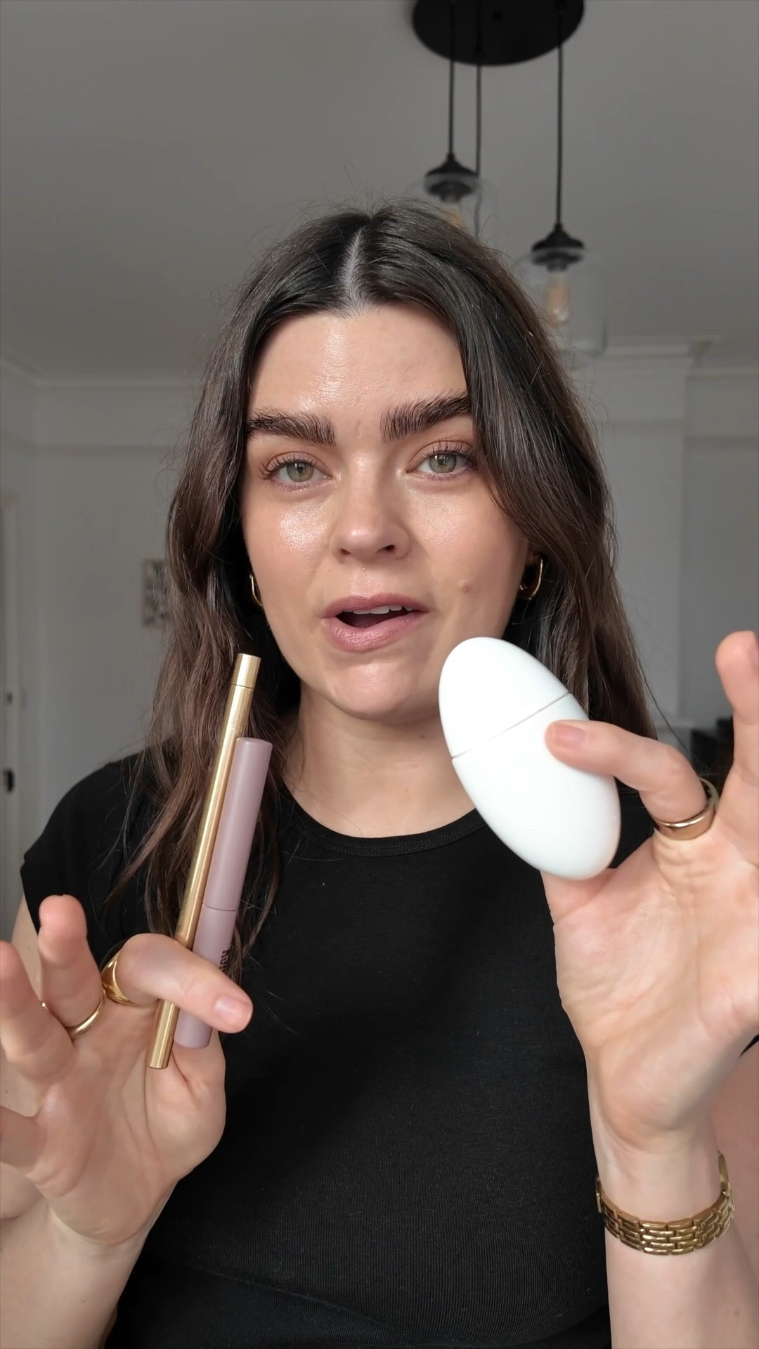 My top three makeup discoveries of 2025:

- Lisa Eldridge Seamless Skin Enhancing Tint (I wear T8)
- KJH Nano Brow Set
- Merit Signature Lip Liner in Beverly Hills

#LTKbeauty