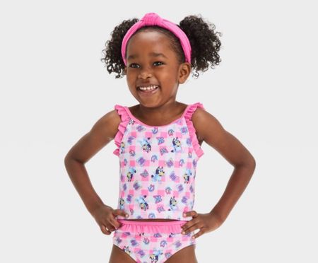 Toddler Girls' Bluey Gingham Tankini Set at Target

#LTKSeasonal #LTKKids #LTKSwim