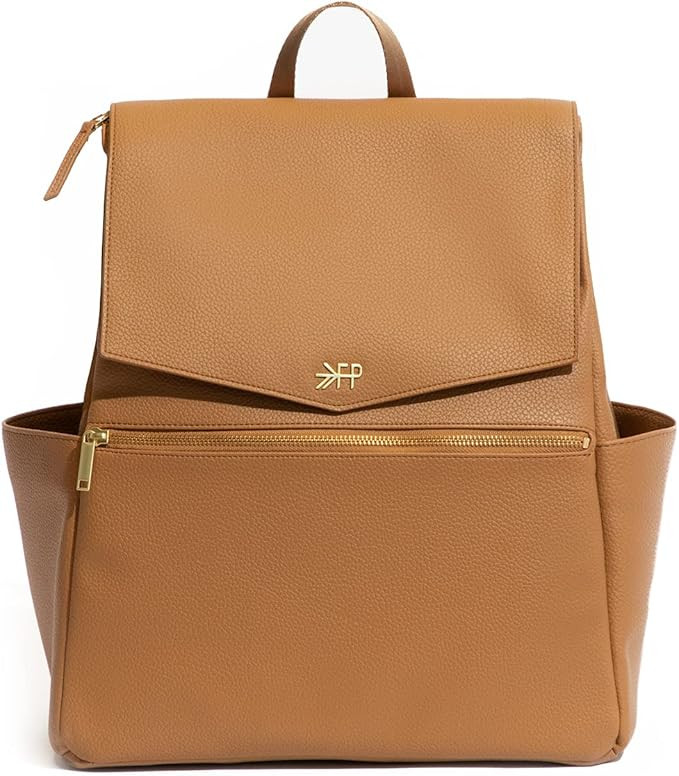 Freshly Picked Classic Leather Diaper Bag Convertible Backpack Tote for Women, Multifunction Mate... | Amazon (US)