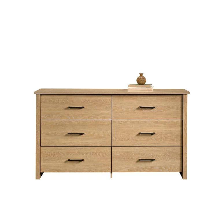 Mainstays Hillside 6-Drawer Dresser, Dover Oak Finish | Walmart (US)