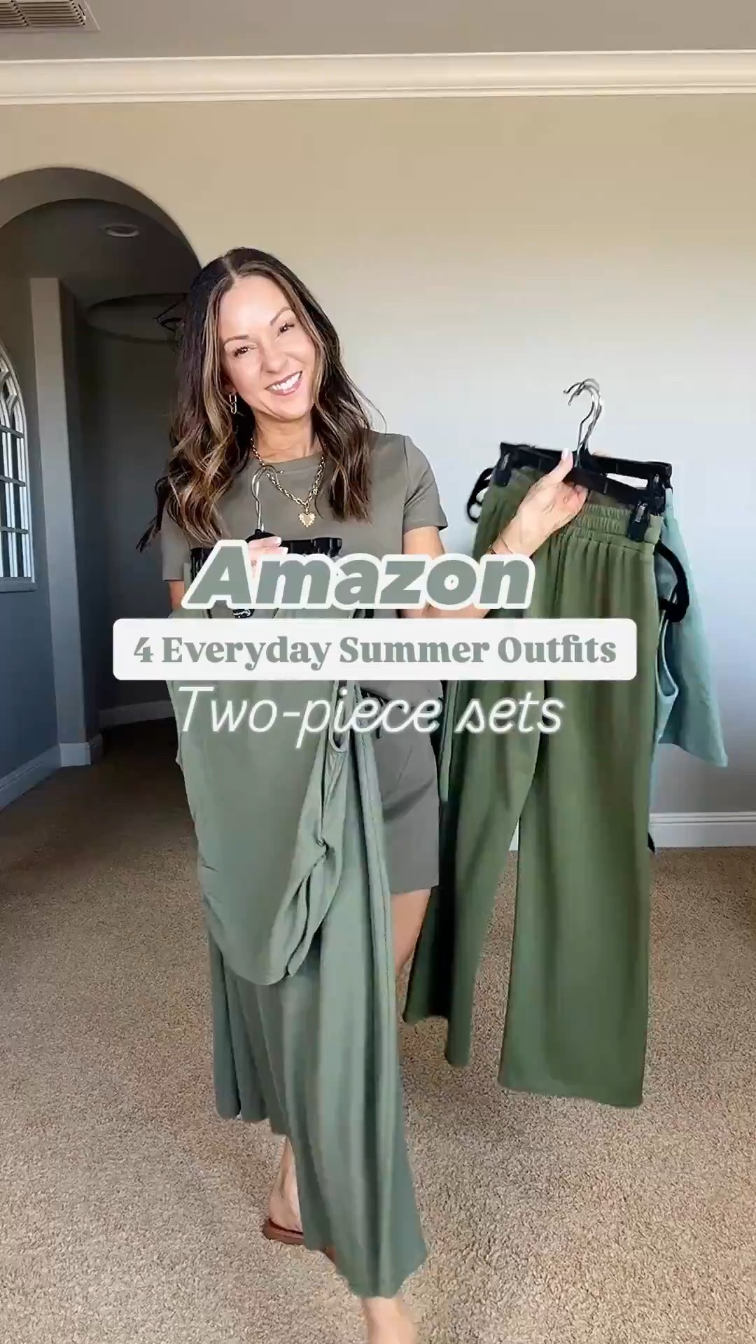 These Amazon two piece sets make everyday summer dressing so easy. The lightweight fabric keeps you cool, the relaxed fit is comfortable without looking sloppy, and each piece can be mixed and matched with the rest of your closet.

Amazon fashion find, two piece set, matching set, summer outfit, everyday style, travel outfit, casual fashion, lightweight outfit, petite friendly, EverydayHolly

#LTKOver40 #LTKPetite #LTKSeasonal