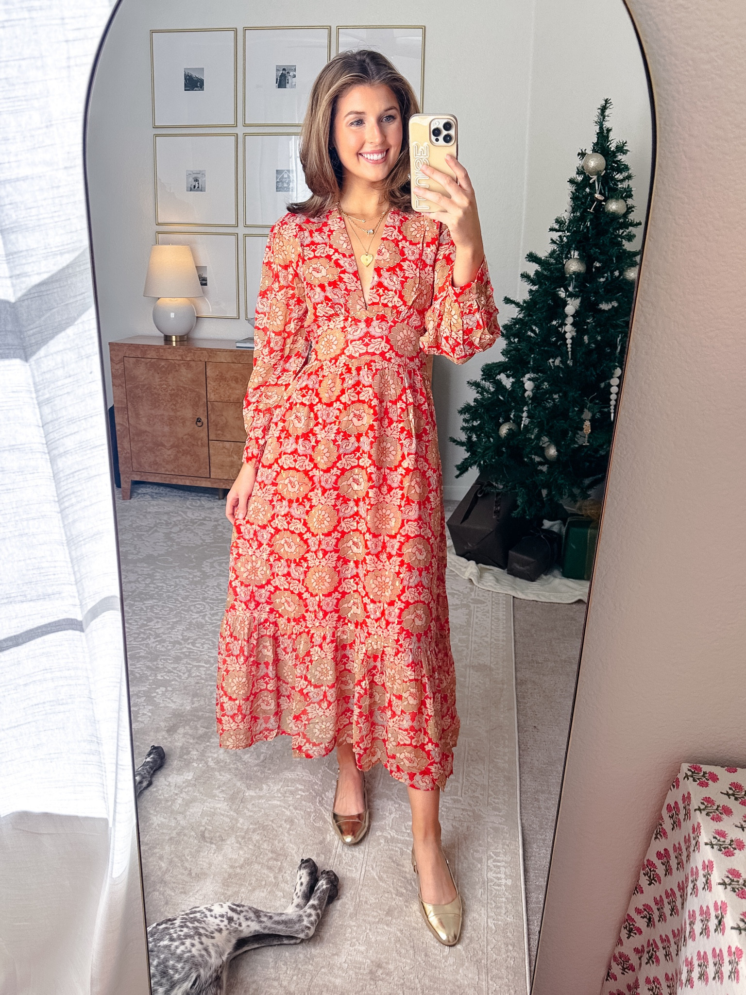 Thanksgiving ootd! Wearing an XS in dress. Code CYBER30 for 30% off!

#LTKSeasonal #LTKHoliday