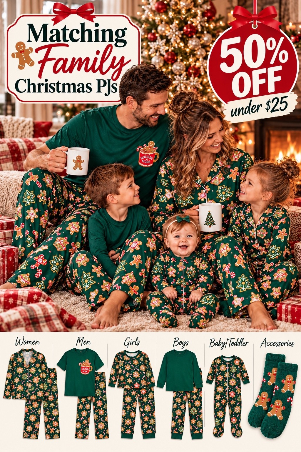 Family Matching Christmas pjs are 50% off!!! So many patterns but it ends today

#LTKmomlife #LTKSeasonal #LTKSaleAlert