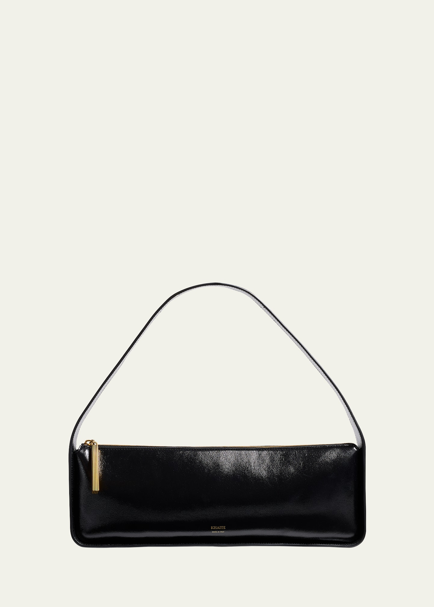 Khaite Lori Crackle Patent Leather Shoulder Bag | Bergdorf Goodman