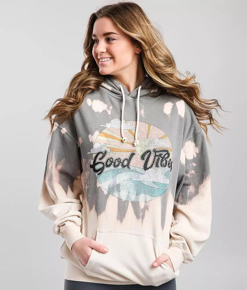 Urban Nation Good Vibes Sunset Hooded Sweatshirt | Buckle
