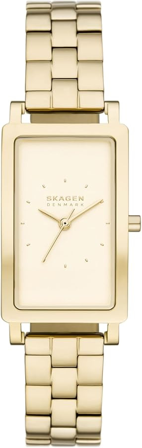 Skagen Hagen Lille Rectangular Stainless Steel Watch for Women | Amazon (US)