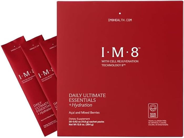 IM8 Daily Ultimate Essentials All-in-One Multivitamin Supplement Travel Packs, 92 Nutrient Rich I... | Amazon (US)