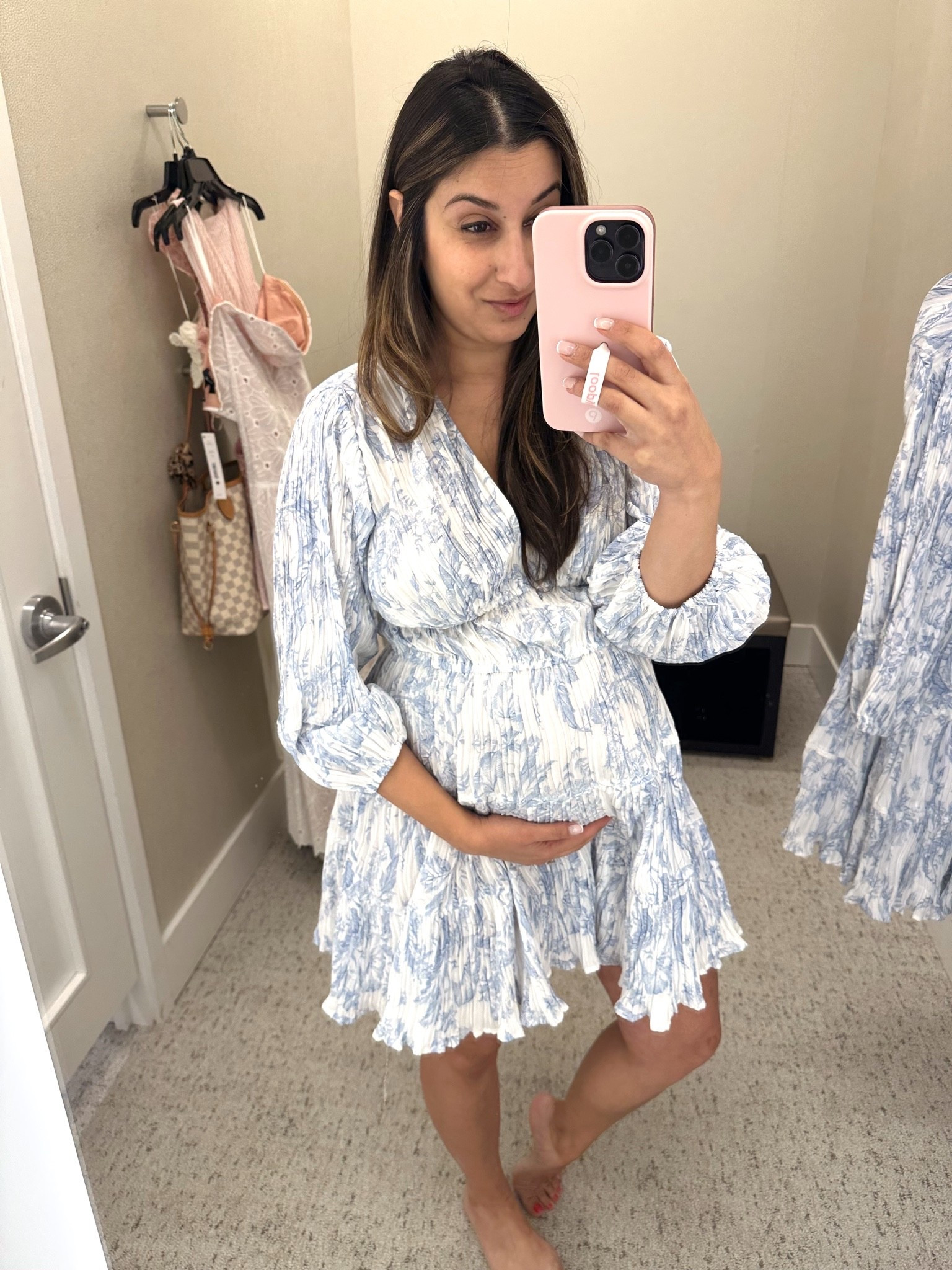 This was a strong contender for my baby shower dress!! I am a sucker for a long sleeve mini and this was so beautiful and detailed I may have to buy for another occasion 👀

#LTKPetite #LTKBump #LTKWedding