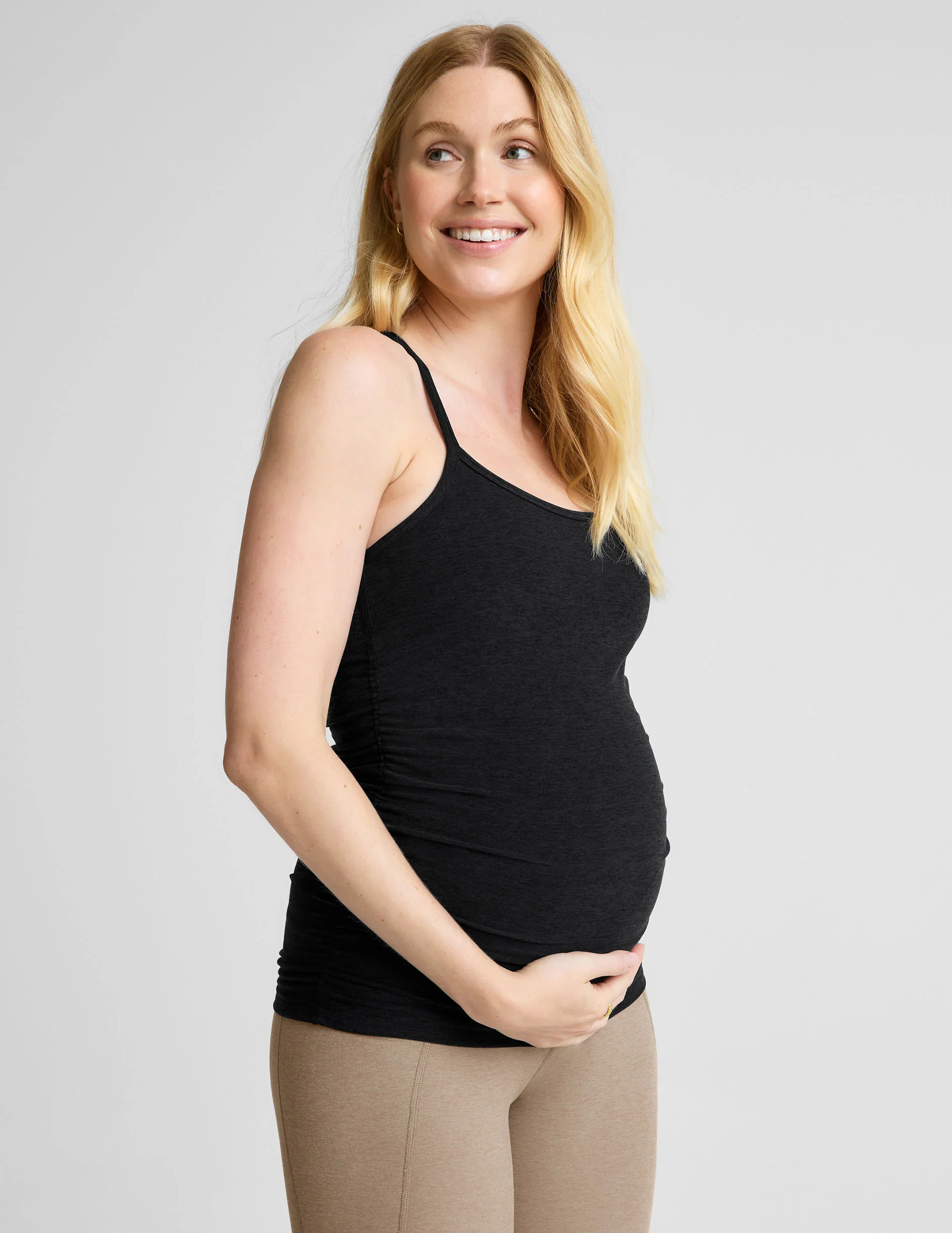 Spacedye Keep Your Cool Maternity Slim Racerback Tank | Beyond Yoga | Beyond Yoga