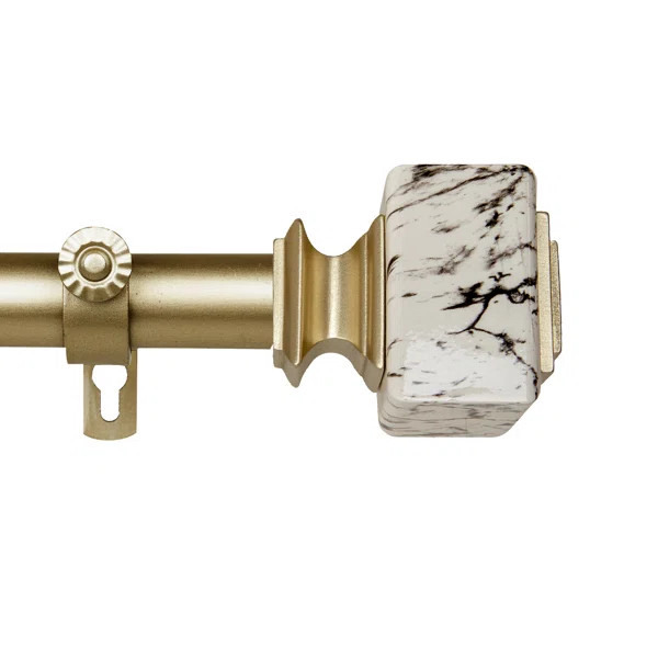 Braynon Adjustable Single Curtain Rod | Wayfair North America