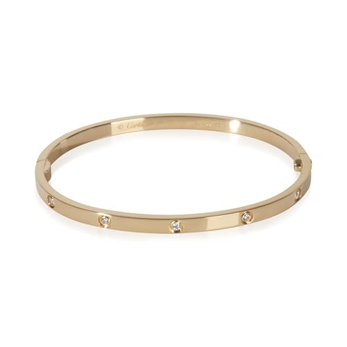 Cartier, Pre-Loved Small Model Love Bracelet, Yellow Gold, Diamond, 17 cm | Amazon (US)