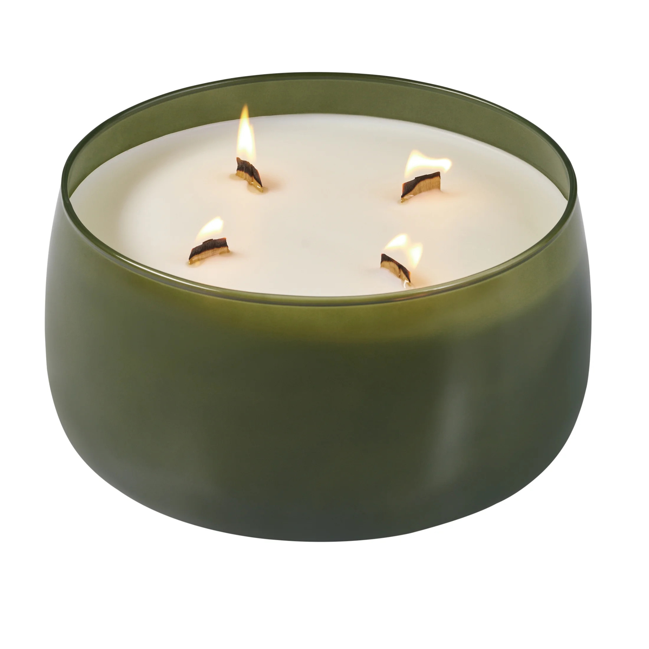 Better Homes & Gardens Intense Coastal Cove Scented Wooden 4-Wick Glass Jar Candle 60oz. | Walmart (US)