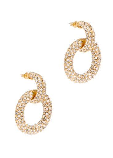 Giovanna 18kt gold-plated drop earrings | Harvey Nichols (Global)