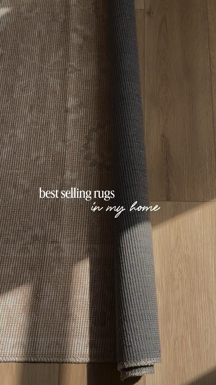 Comment “RUG” and I’ll DM you the links 💌

Sharing some of my favorite + most affordable rugs. These are my best selling rugs  and ones that I would recommend again! All of these are neutrals and would be a great base to let your furniture shine!

#rug #neutralrug #wayfaircreator #bedroomrug #livingroomrug