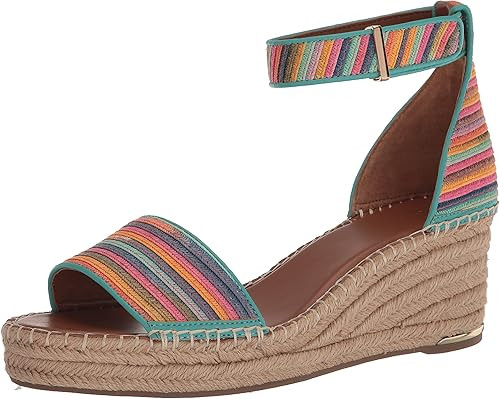 Franco Sarto Womens Clemens Espadrille Wedge Sandal | Amazon (US)