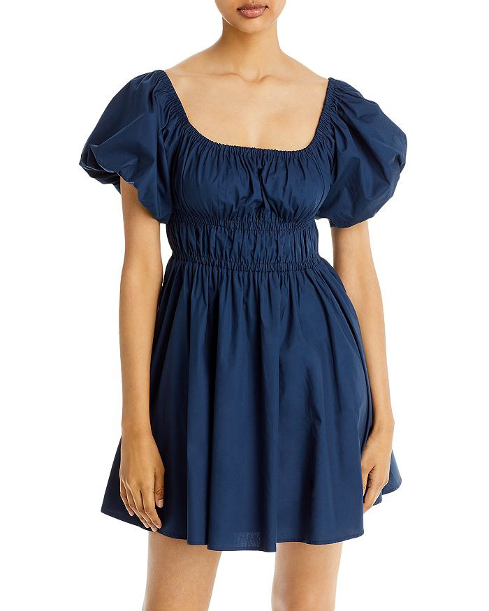 Puff Sleeve Mini Dress - 100% Exclusive | Bloomingdale's (US)