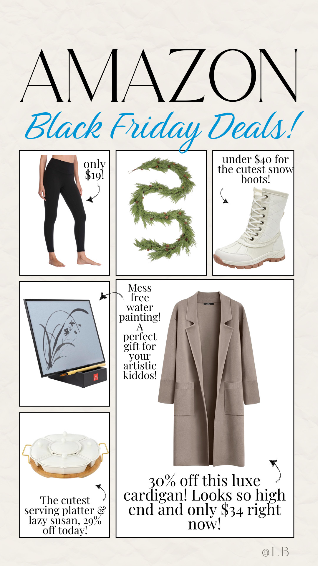 Top 6 Black Friday Deals on Amazon Today! 

 #LTKCyberWeek #LTKHoliday #LTKSaleAlert