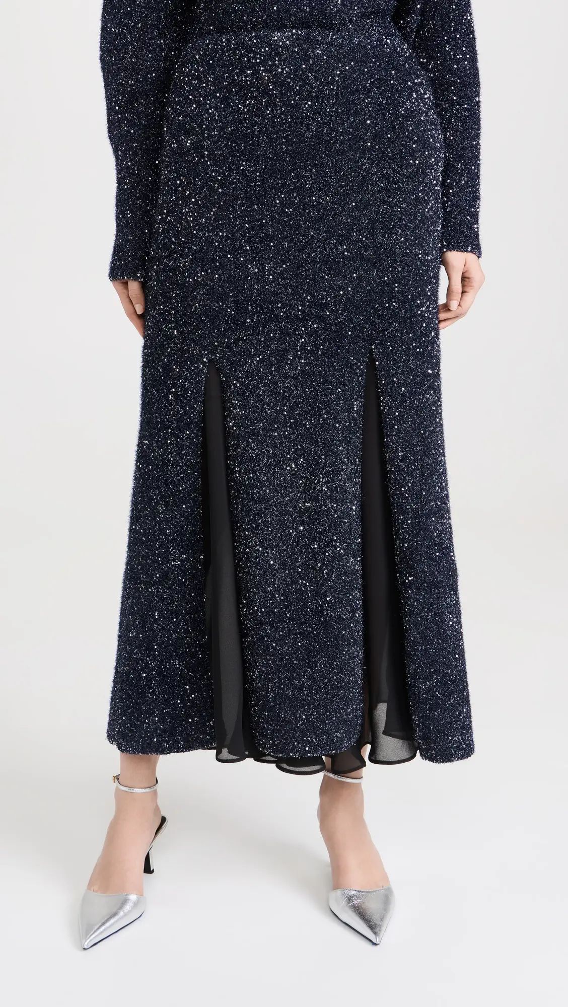 Proenza Schouler Technical Sequin Knit Skirt | Shopbop | Shopbop