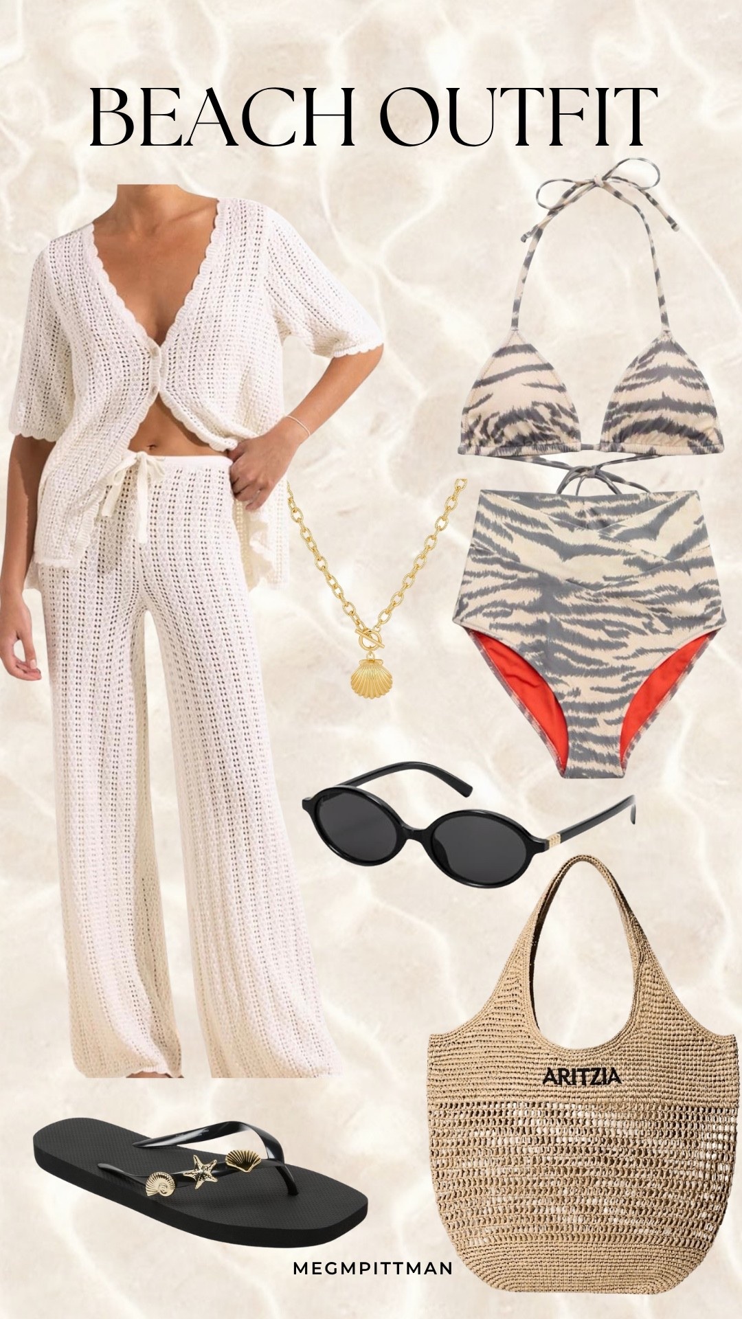 Vacation outfit 🤍🌊

#LTKgrwm #LTKTravel #LTKSwim