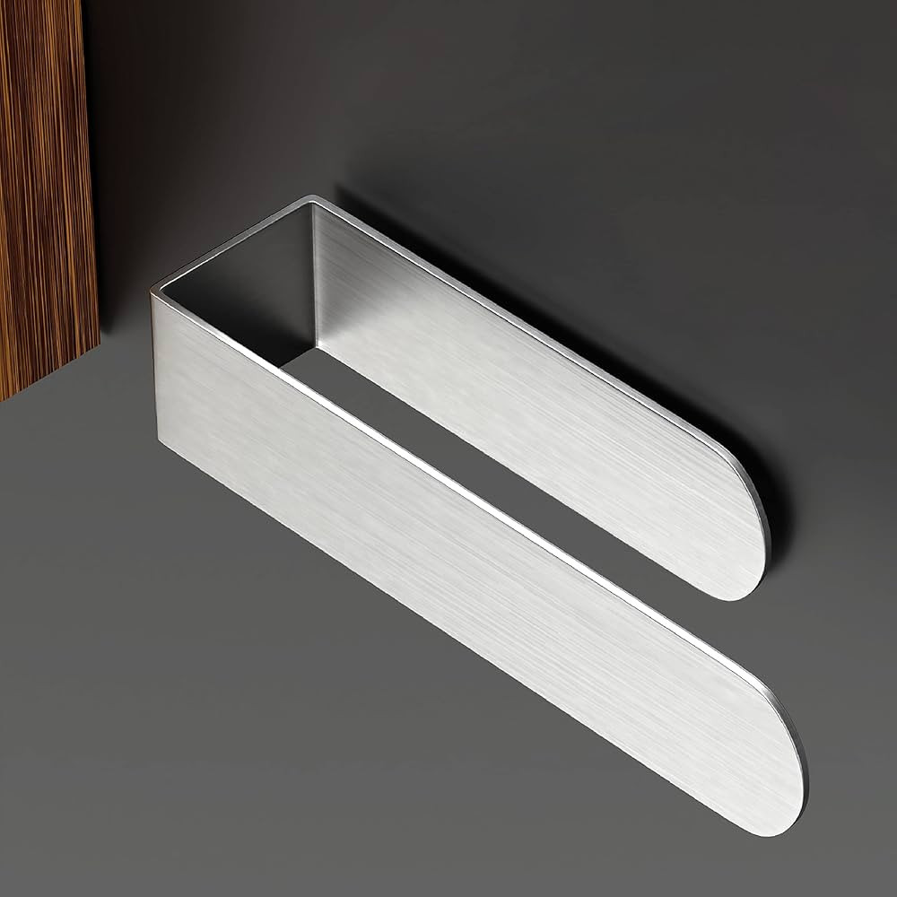 HUFEEOH Hand Towel Holder - Hand Towel Bar - Self Adhesive Bathroom Towel Bar Stick on Wall - SUS... | Amazon (US)