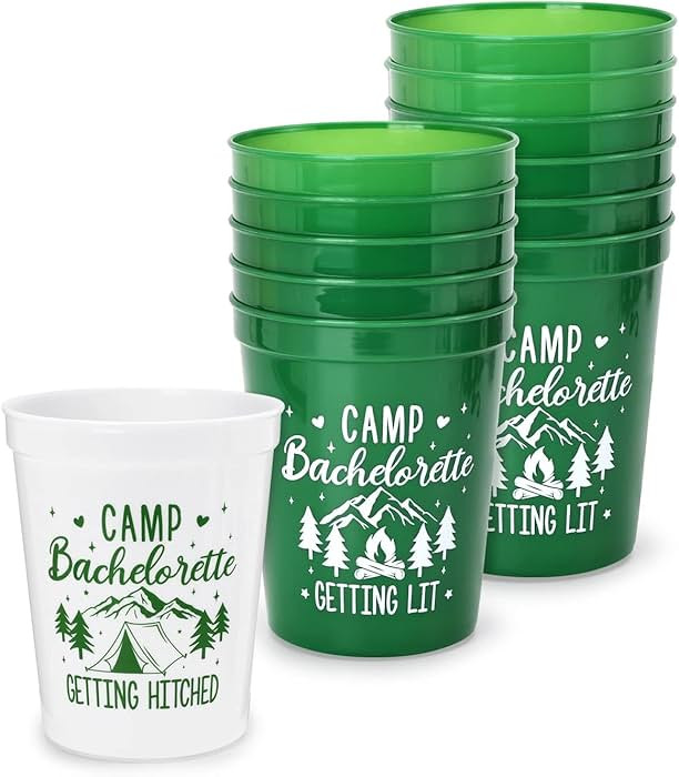 Nefelibata 16OZ Plastic Cups, 12PCS | Amazon (US)