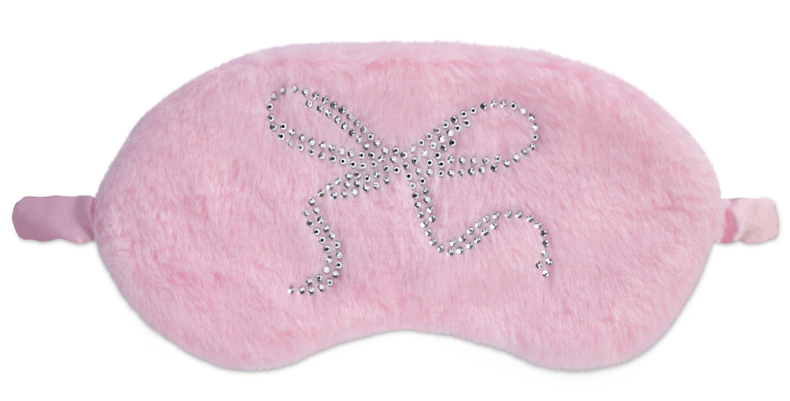 iscream Pretty Nights Satin-Lined Silky Fleece Sleep Mask for Girls - Beautiful Bow | Amazon (US)