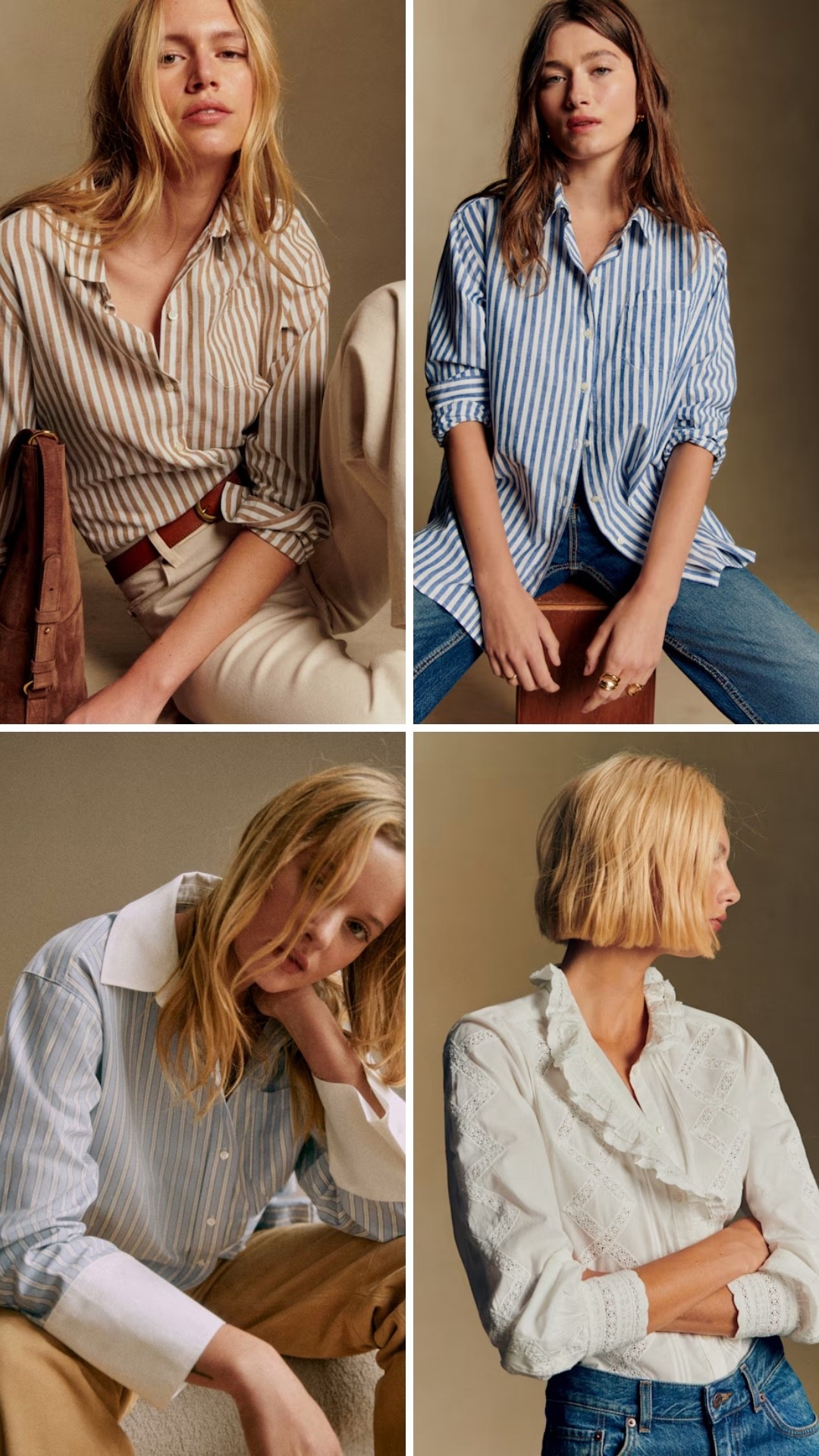 Who are you even if you don’t own a couple quality shirts to wear on repeat? These check all the versatility boxes- dress them up, dress them down. Love them forever  

#LTKOver40