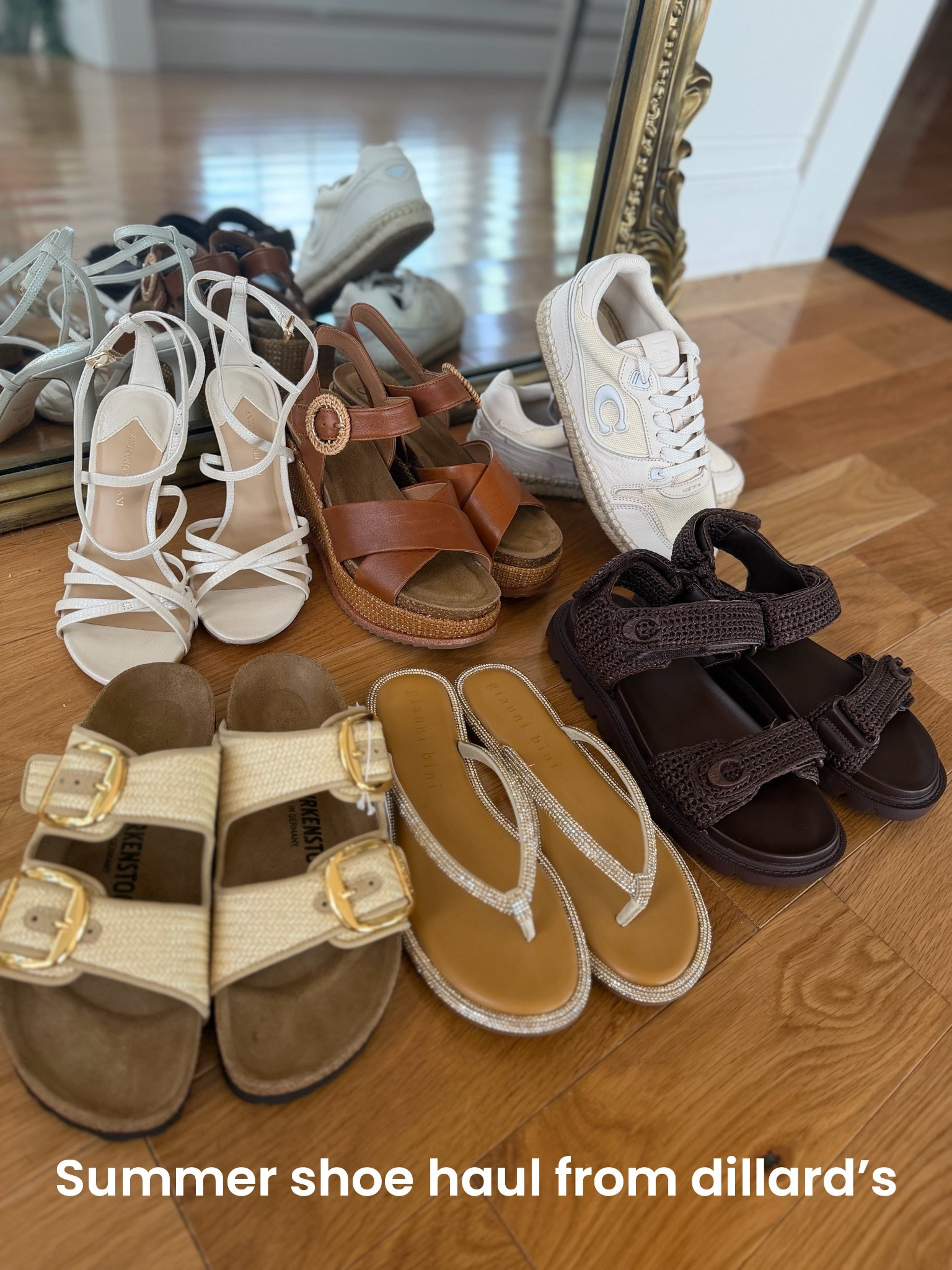 New summer shoe wardrobe loading…..☀️🤌🏼 

Coach, Birkenstock, Sofft, Antonio Melani, Gianni Bini

#LTKSaleAlert #LTKootd #LTKselfcare