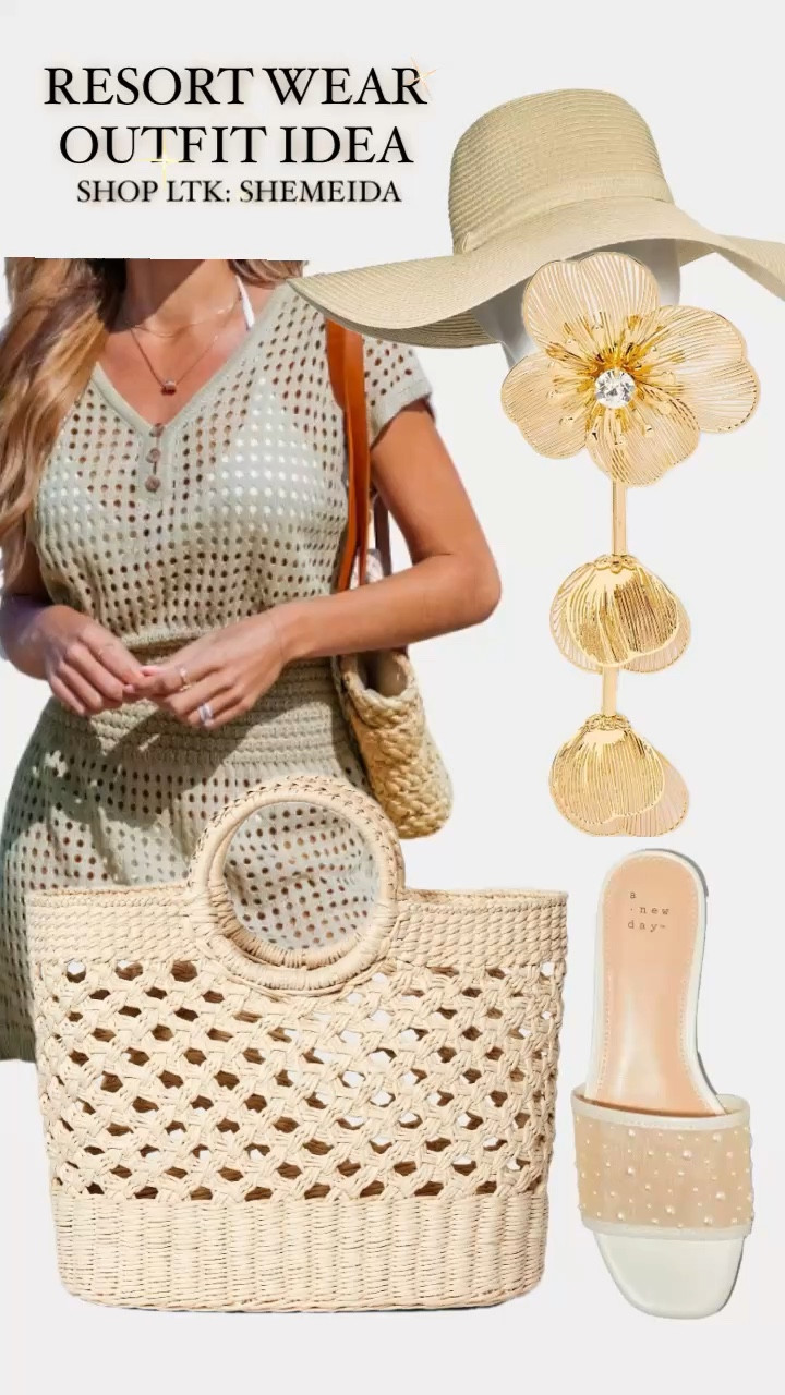 Resort Wear Vacation Outfit Idea 